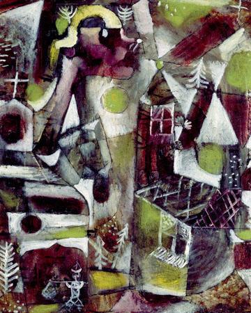 Sumpflegende, heute im Besitz des Lenbachhaus Munchen, Paul Klee